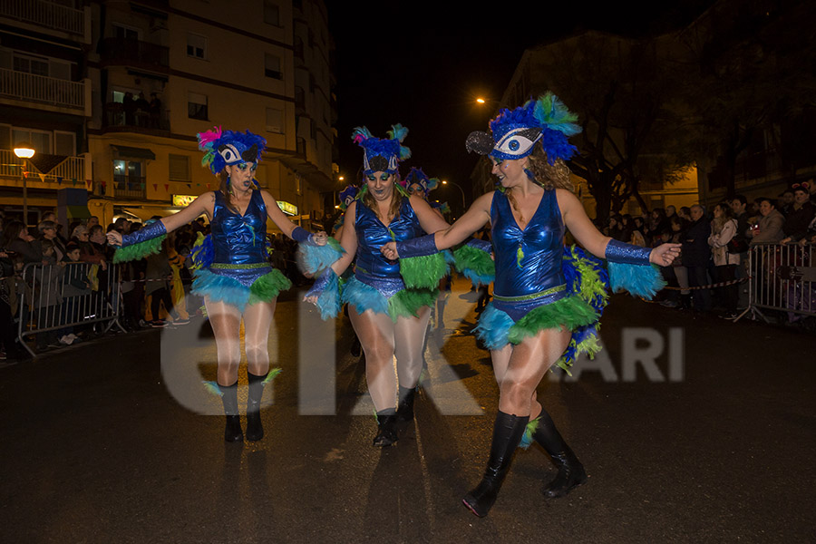 Rua del Carnaval de Les Roquetes del Garraf 2017